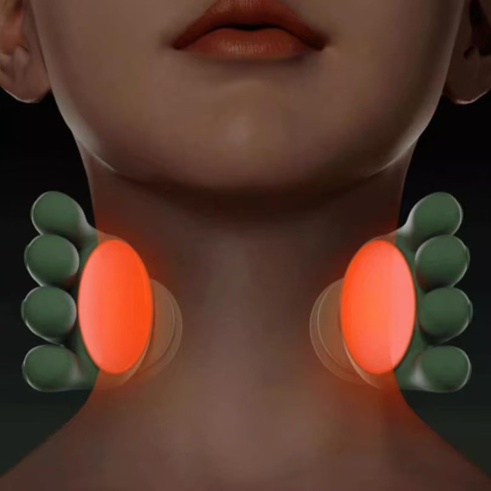 Siasoo Masajeador Masajeador para hombros, cuello con manos, masajeador de cuello Siaasoo, masajeador eléctrico de cuello con función de calefacción, 3 niveles de masaje para viajes en casa, descanso