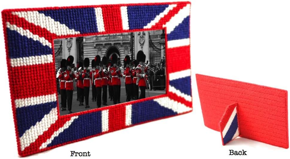 Framous Kits UK Flag Framous Plastic Canvas Kit, 4.9 by 7.87-Inch