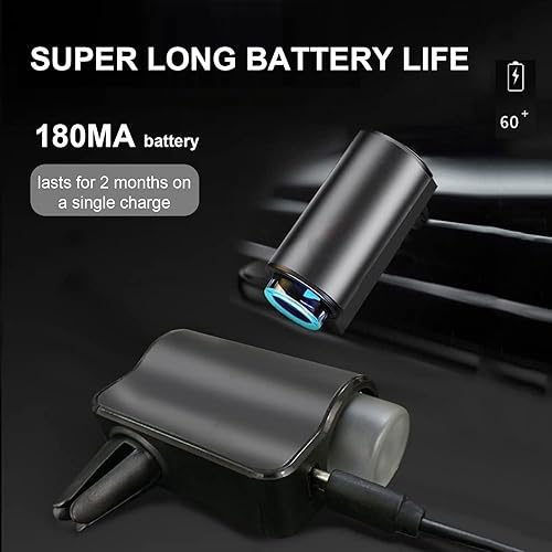 Miniatura 4 de Ambientador inteligente para automóvil con tres ajustables, aroma inteligente para automóvil, aromatizante para Carro Inteligente, difusor de