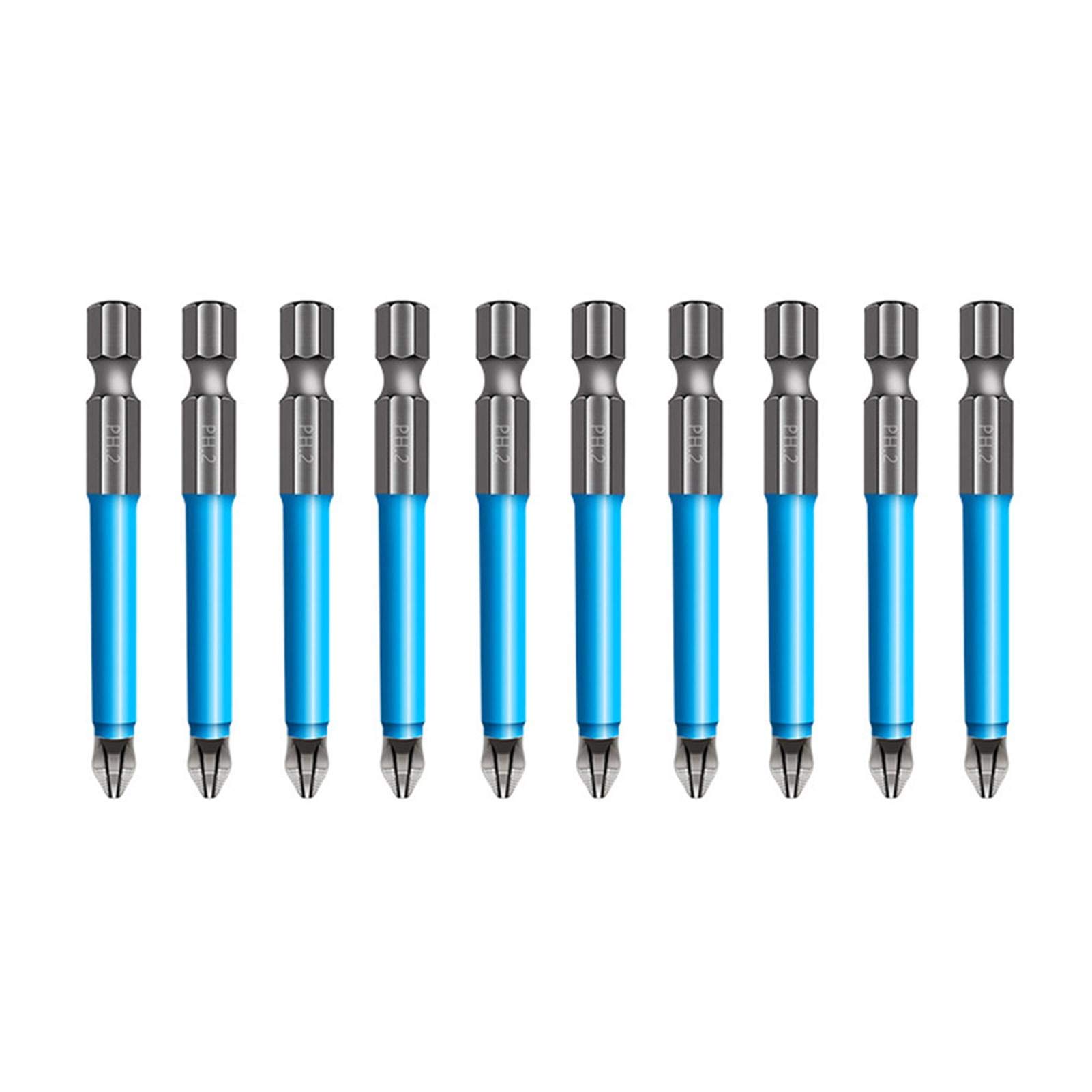 Destornillador Bit 10 unids solo lado durable taladro ...