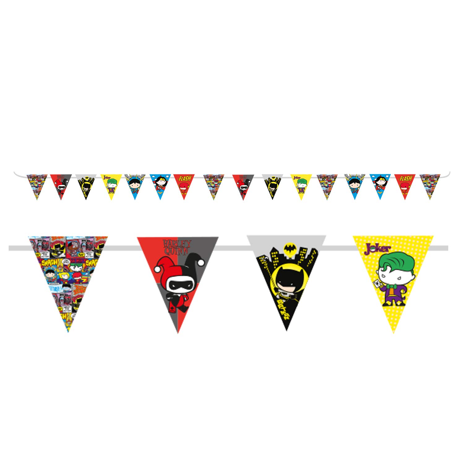 Child DC Justice League Pennant Banner