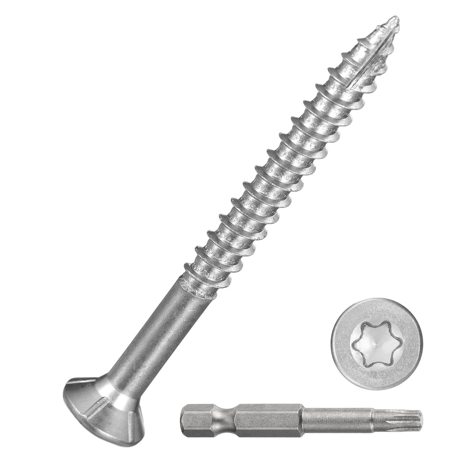 DTGN #10x2" Deck Screws, 300Pack, Good for Decks Fences, Frames, Farms, Outdoor Furniture