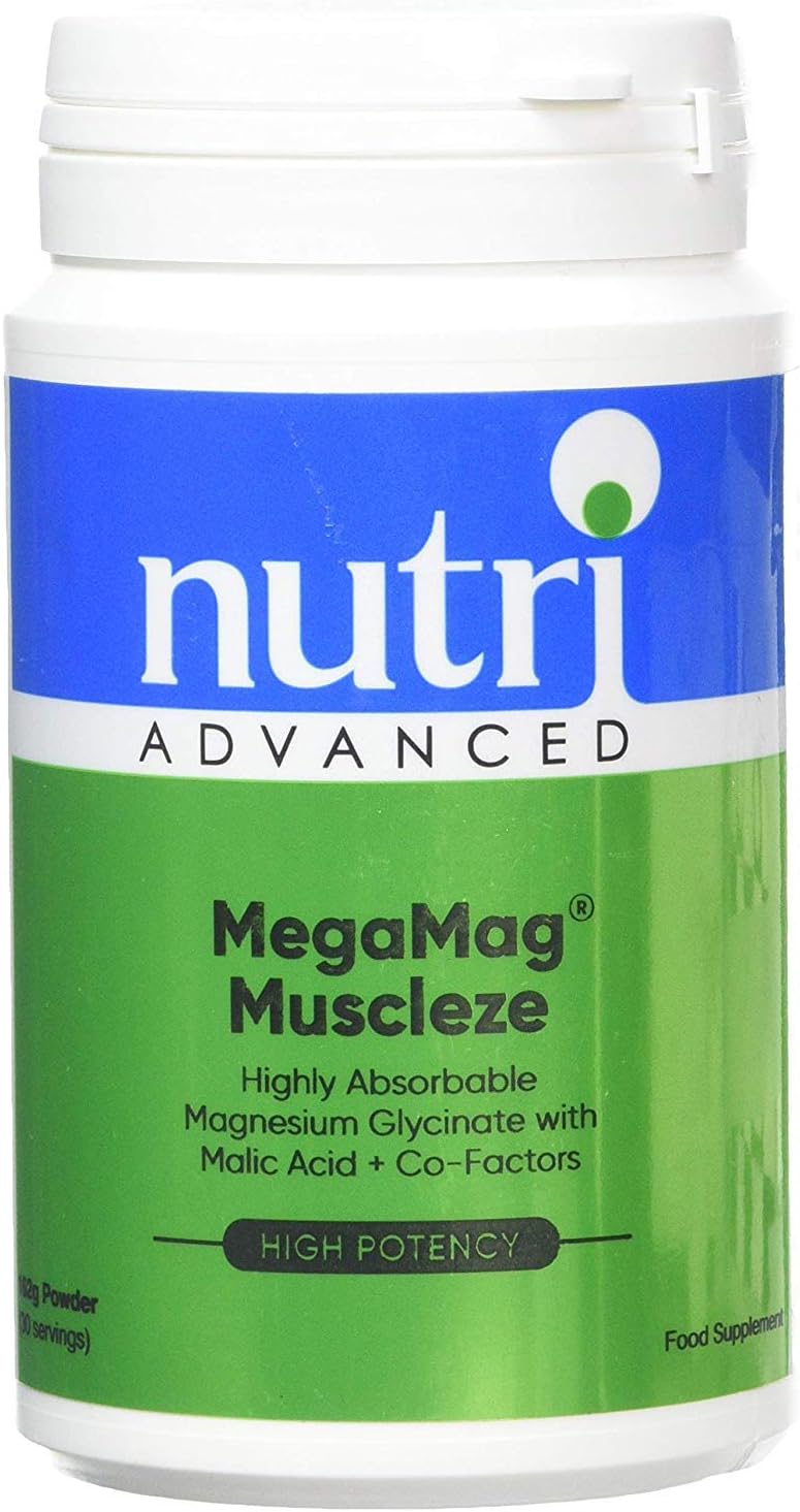 nutri ADVANCED MegaMag Muscleze 162g (Pack of 2)
