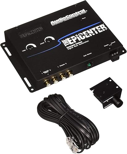 Miniatura 2 de AudioControl El expansor Epicenter Bass Booster y procesador de restauración de graves (negro) con control remoto e incluye interconexiones de 17