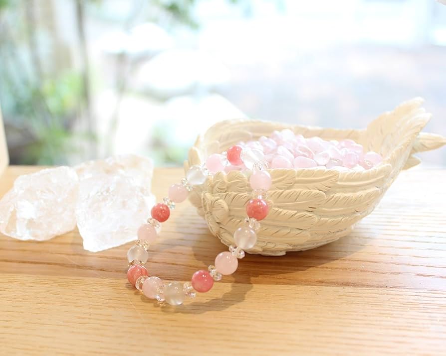 Amazon.co.jp: 【さざれチップ付】天使の羽皿 ブレスレットの浄化用