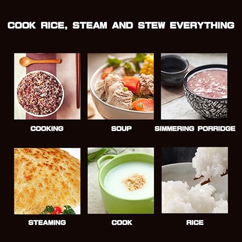 Miniatura 4 de Recambio de olla de arroz interior de 2 litros, revestimiento de olla de arroz, recipiente de cocción de arroz antiadherente, accesorios de cocina