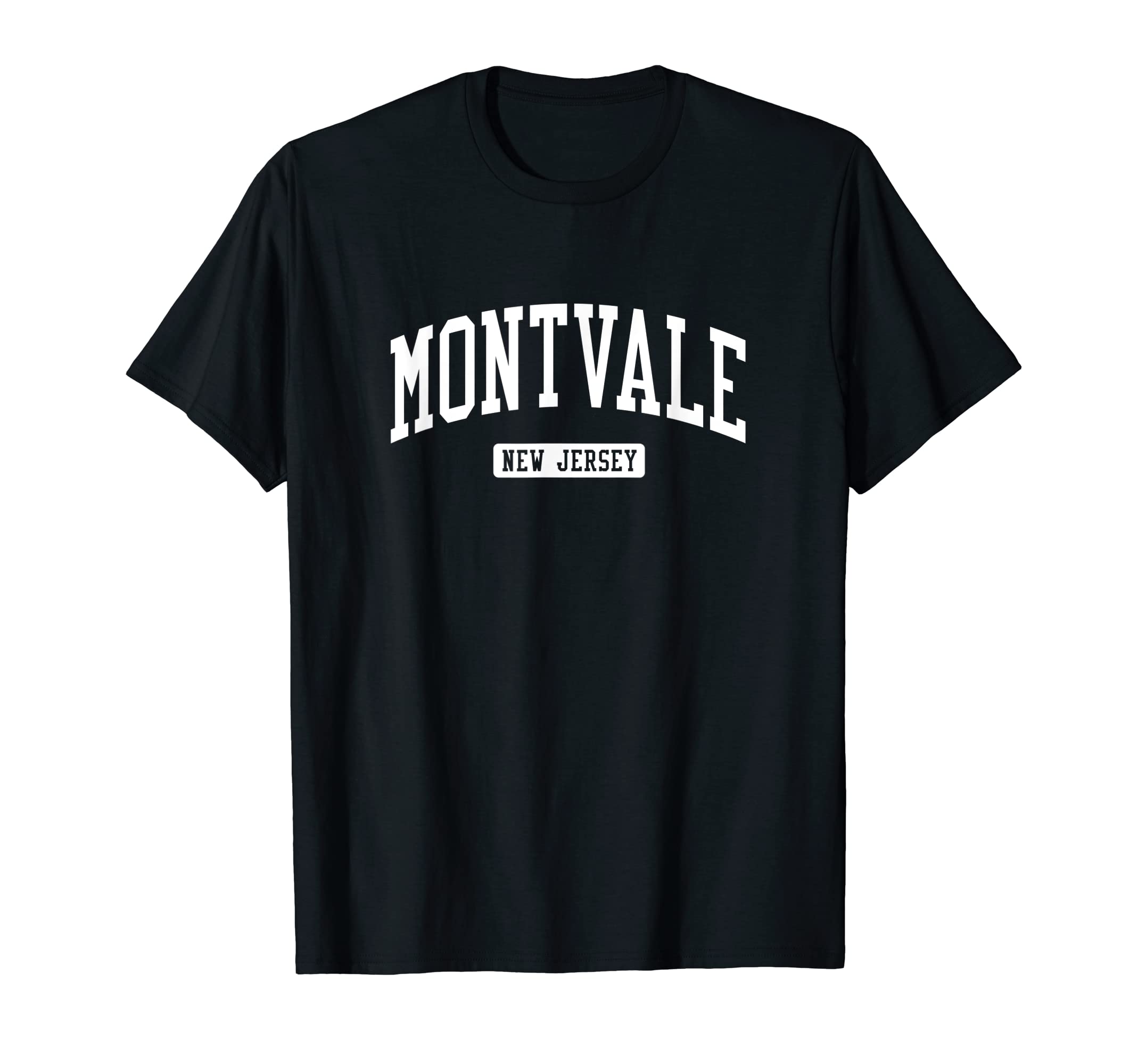 Montvale New Jersey NJ Vintage Athletic Sports Design T-Shirt