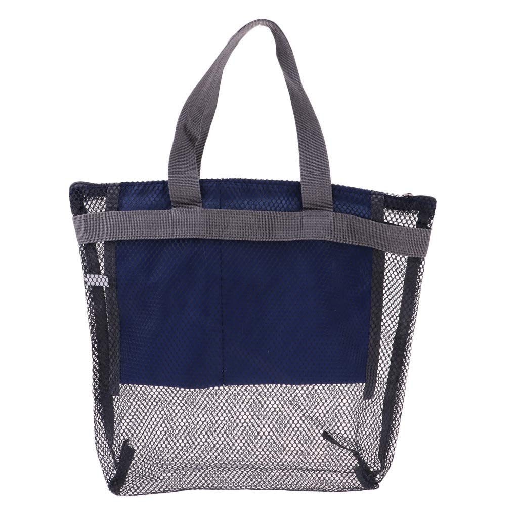 Inzopo Quick Dry Shower Caddies Tote Bag Large College Dorm Bathroom Caddy Organizer with Zipper and 2 Oxford