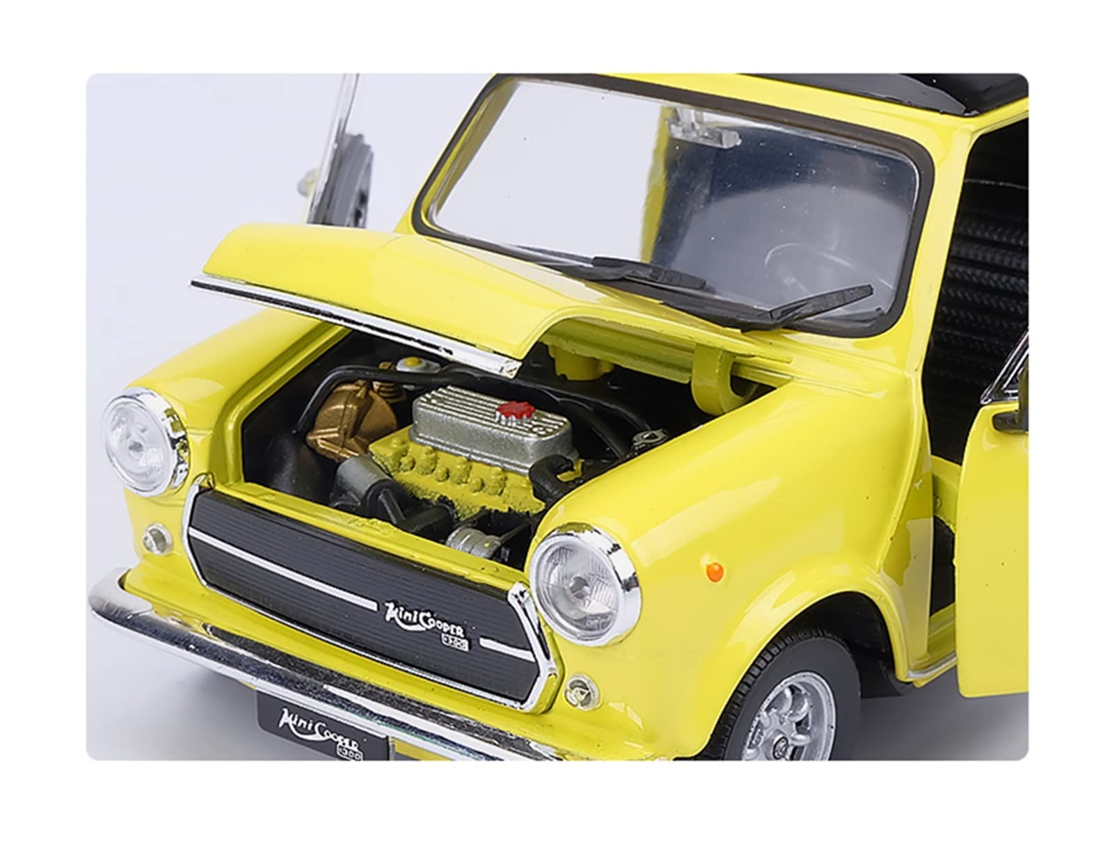 for Mini Cooper 1300 Classic Model Diecast Metal Retro Car