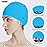 Tripsky Silicone Swim Cap,Comfortable Bathing Cap Ideal for Curly Short Medium Long Hair, Swimming Cap for Women and Men, Shower Caps Keep Hairstyle Unchanged (SKU Blue)