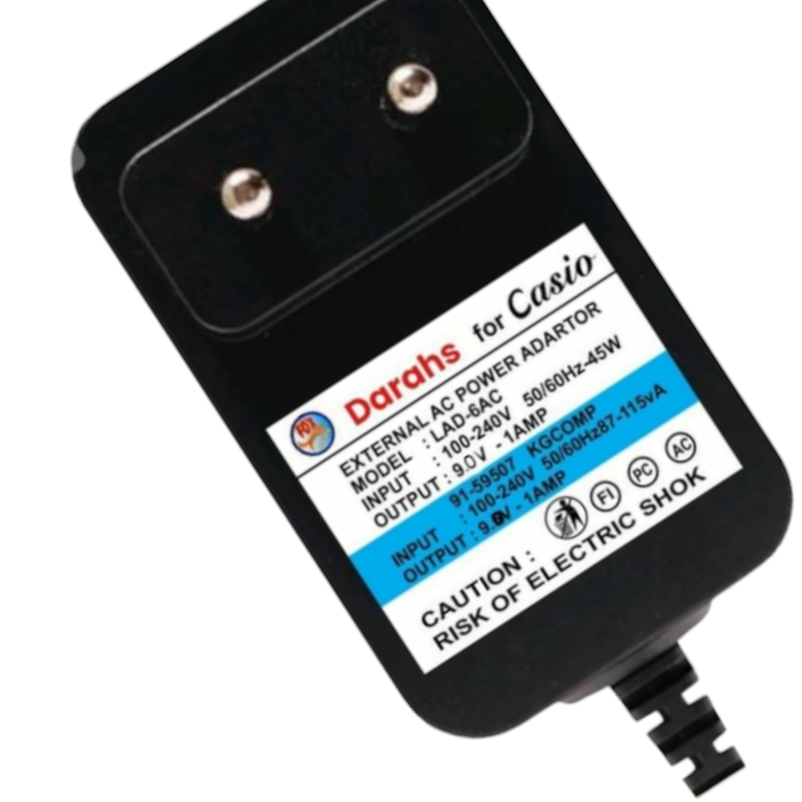 9V AC/DC Power Supply Power Adapter for Charging Cesio Keyboards with 6.5 Feet Extra-Long Power Cord Piano Adapter for Cesio Keyboards & Electronics Keyboard (Pack of 1)-image-33