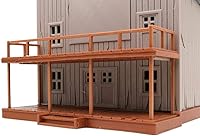 Vista 3 de Outland Tactics Juegos de Guerra Miniaturas Old West Town Saloon 1.102 in Escala