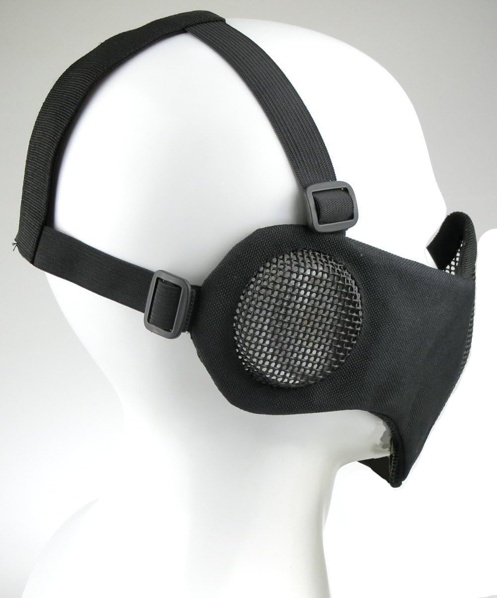 WorldShopping4U - Maschera Protettiva per Naso e Bocca con Copertura per Orecchie