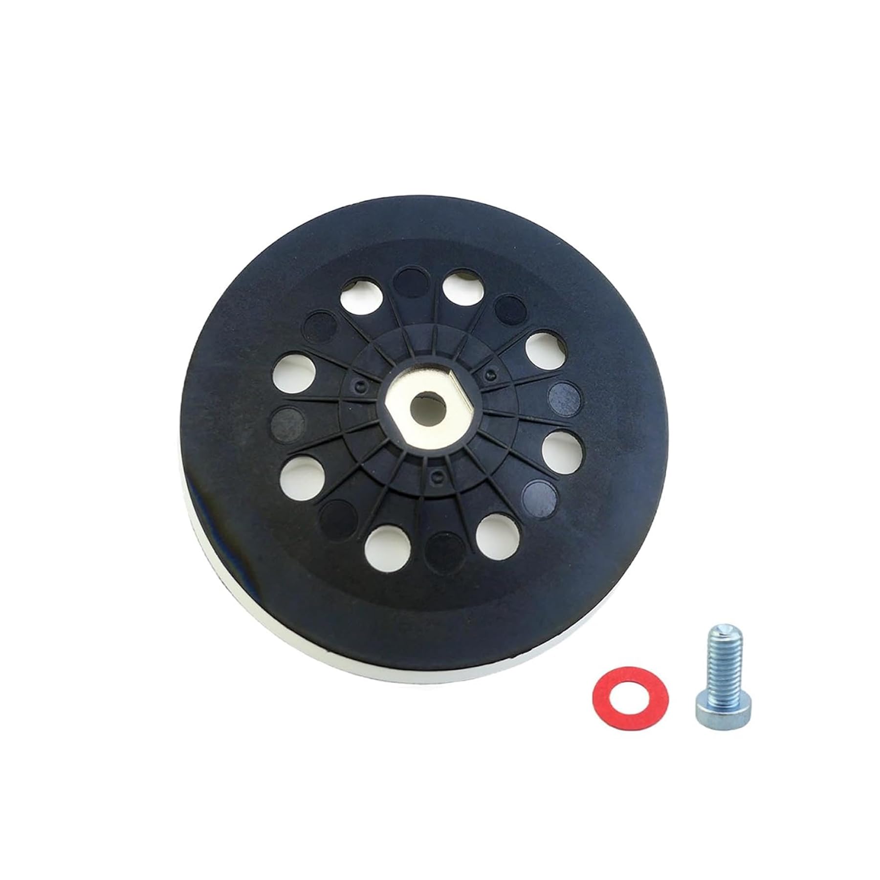 492286 D125 Soft Sanding Pad Fit for Festool ETS EC LEX 125 Random Orbit Finish Sanders Jetstream Sanding Pad 5-Inch 8 Holes