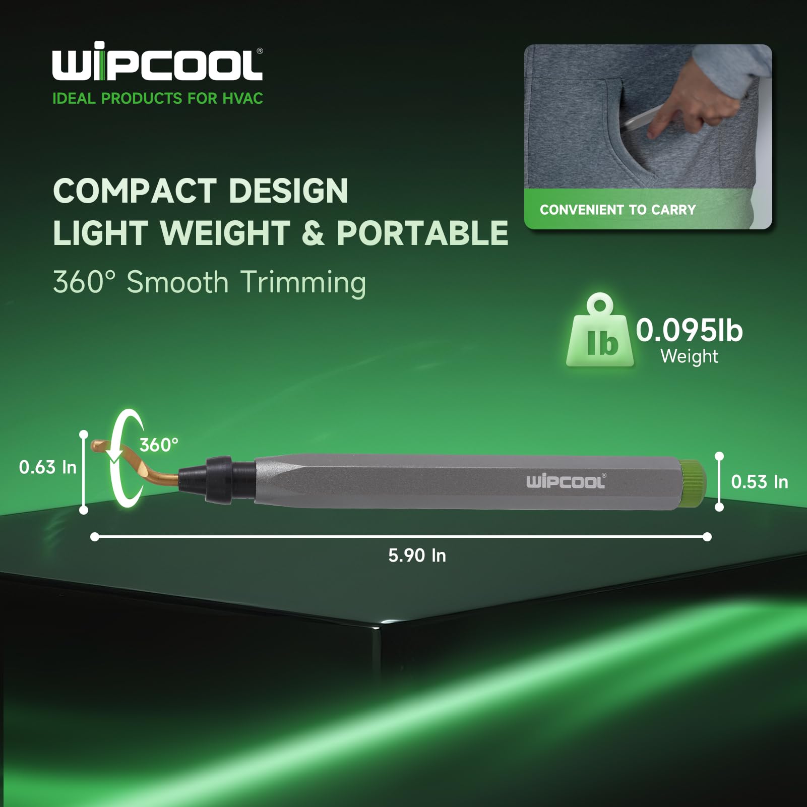 WIPCOOL Pipe Deburring Tool - 10 Blades -3