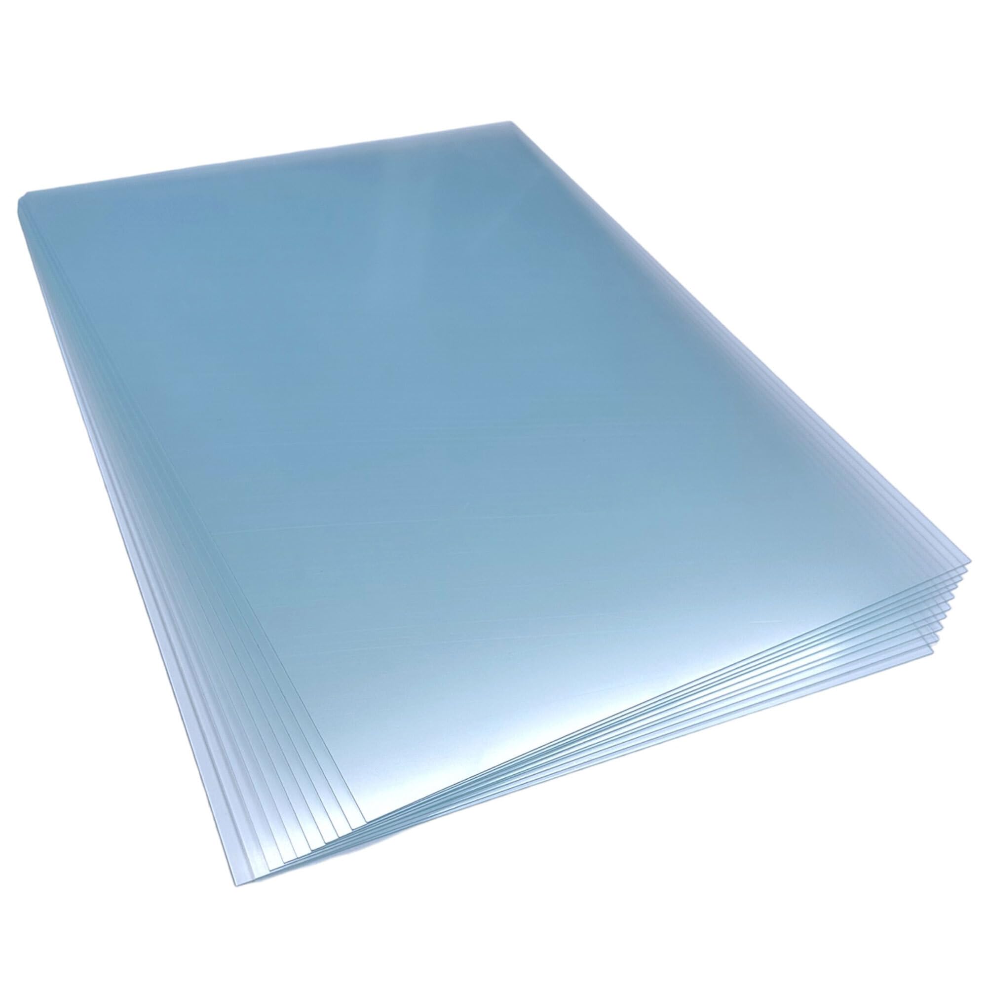 Placas de cristal acrílico de 1 mm, 70 x 100 cm, cristal sintético de poliestireno