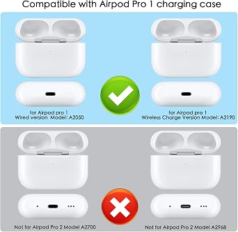 Replacement Earbud A2084 for Left Apple Airpods Pro 1st Gen Earbud,Replacement for iPod Pro 1st Generation,Compatible with AirPod Pro Charging Case A2190, A2083,Single Left Ear Side Only(A2084)
