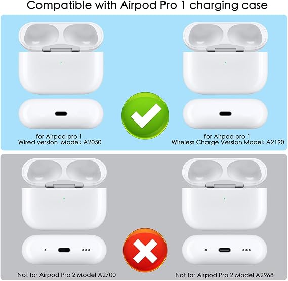 Replacement Earbud A2084 for Left Apple Airpods Pro 1st Gen Earbud,Replacement for iPod Pro 1st Generation,Compatible with AirPod Pro Charging Case A2190, A2083,Single Left Ear Side Only(A2084)