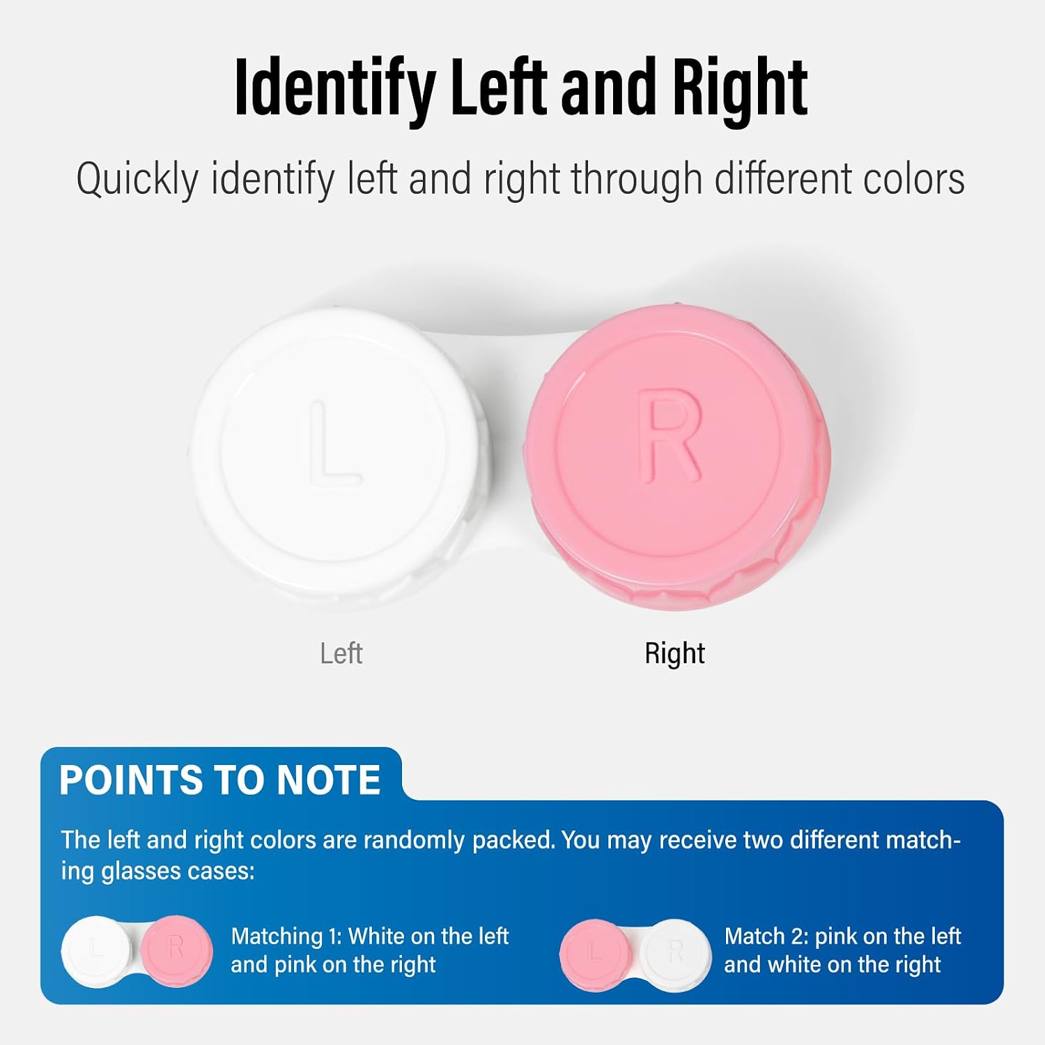 8 Pack Pink Contact Lens Cases,Outdoor Portable Mini Contact Lens Kit,Perfect for Travel & Everyday Use