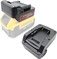 Vista 1 de Adaptador para Hitachi y para herramienta inalámbrica Metabo HPT de 18 V, compatible con batería de iones de litio Dewalt de 20 V máx. Convertir a