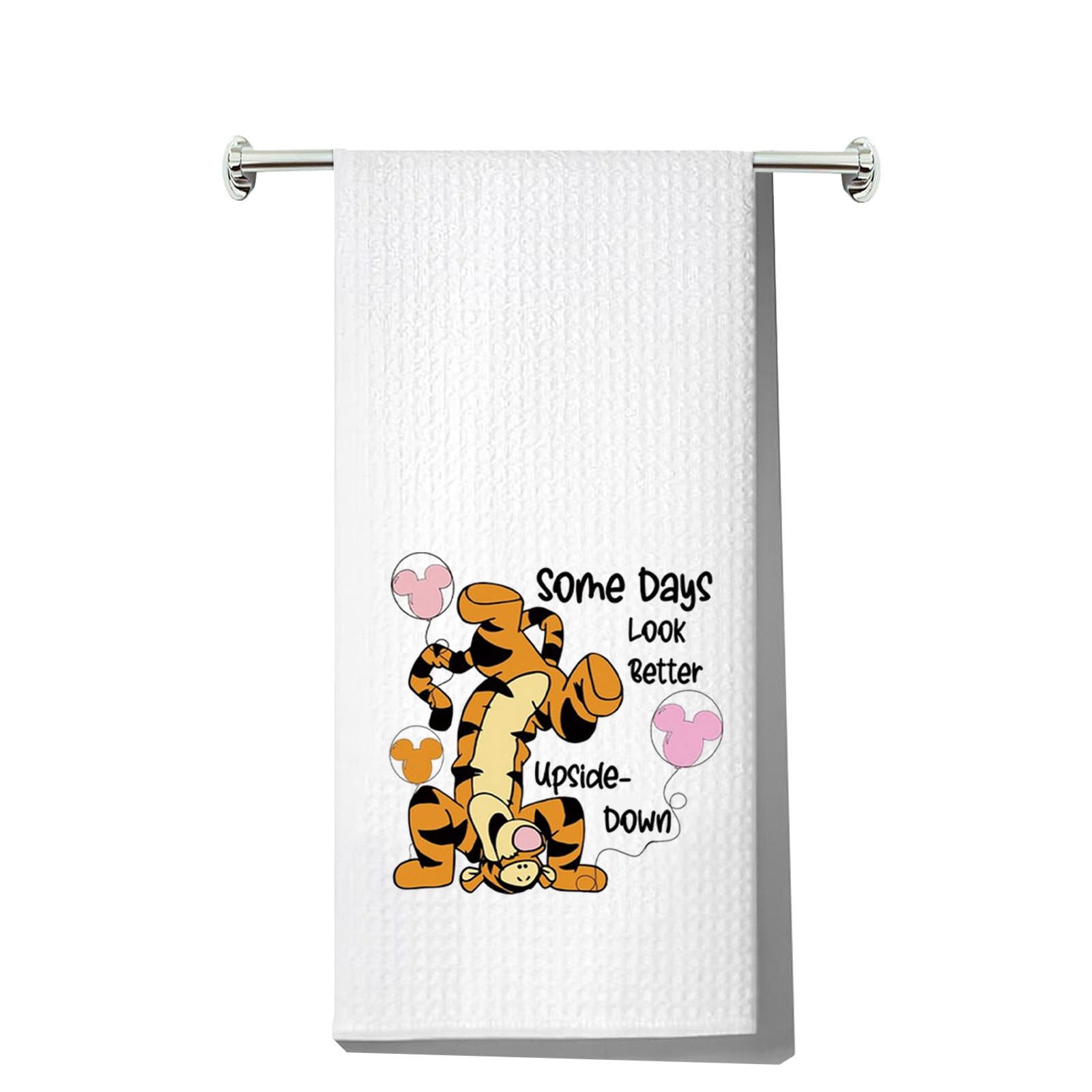 Cadeau torchon de cuisine tigre amusant pour anniversaire et pendaison de crémaillère