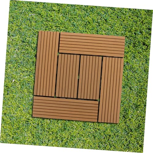Dalles de terrasse plastique résistant intempéries pour sol de jardin - 7