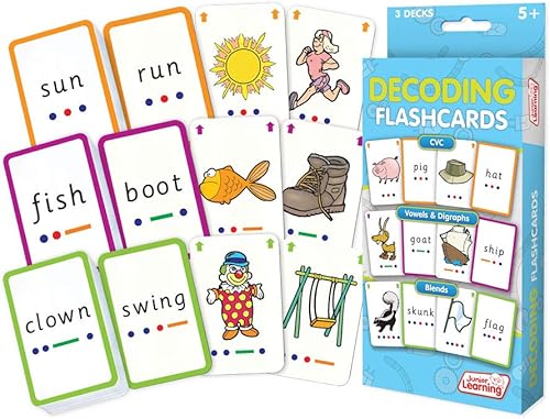 Miniatura 5 de hand2mind - Kit de fonética de pared csonidos de letras, materiales de terapia del hablaconciencia fonémicatarjetas de decodificación de aprendizaje