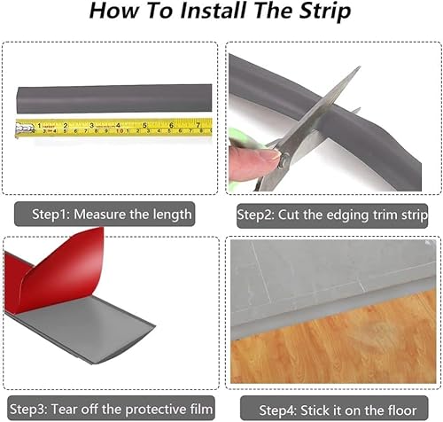 Striscia di transizione di soglia per pavimenti in...