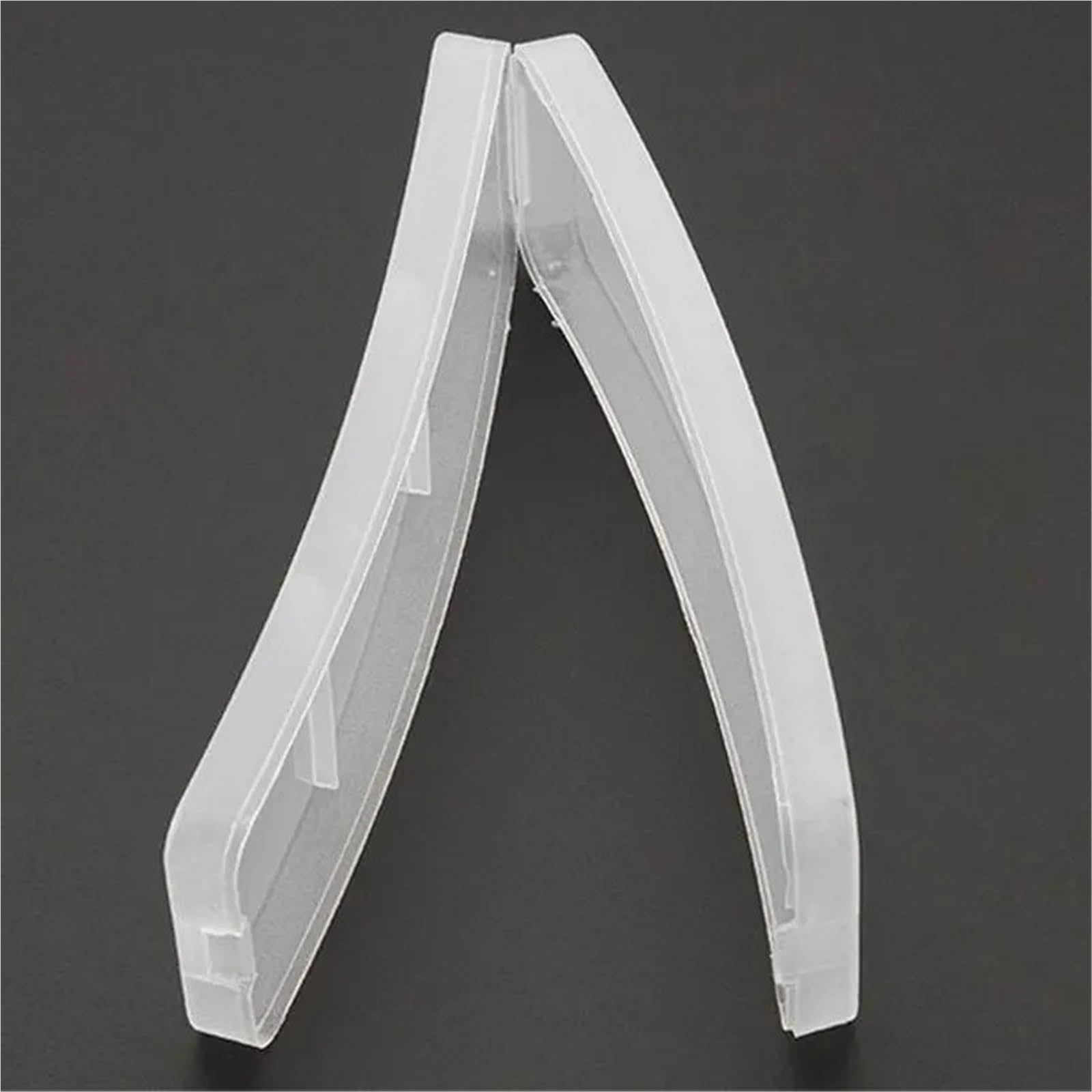 etui lunettes Transparent Glasses Case Frosted Clear Storage For Men Women Hard Plastic Protective Box For Travel Daily