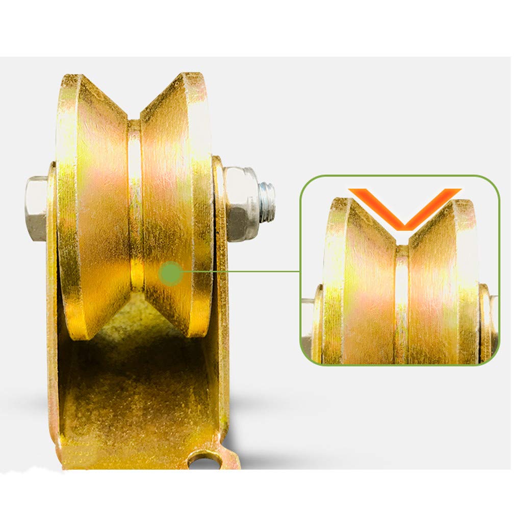 SYRATION - Ruota Girevole A V In Ghisa, 6 X 2 Cm, Con Cuscinetto - Foto 8