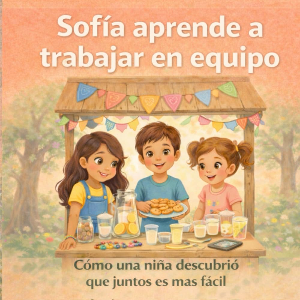 Sofía aprende a trabajar en equipo: Cómo una niña descubrió que juntos es más fácil (Cuentos de Sofía)