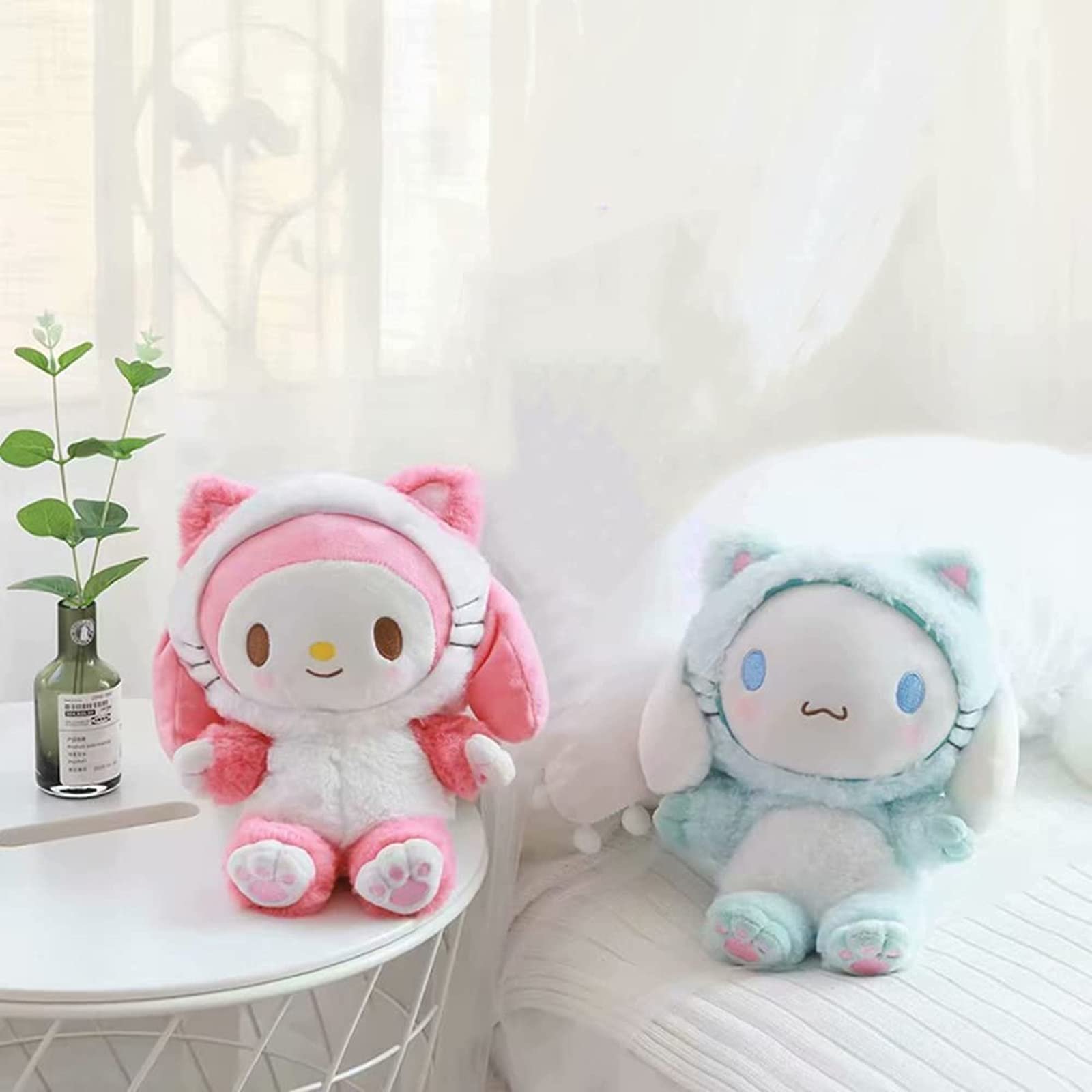 My Melody Plush Toys,20cm Cinnamoroll Animal Plush Toys, Strawberry Dog