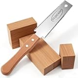 Japanese Pull Saw, Hand Saw With Double Edges of 11/17 TPI, SK5 Flexible Blade Flush Cut Saw for Wood Cutting