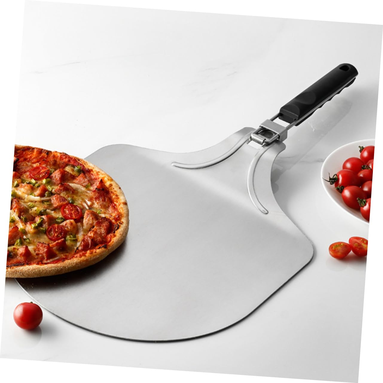 Pelle Acier Inoxydable Spatule De Transfert Pour Pizza Gâteaux Et Pâtisseries Outil De Cuisine Pratique Pour Maison Et Restaurant