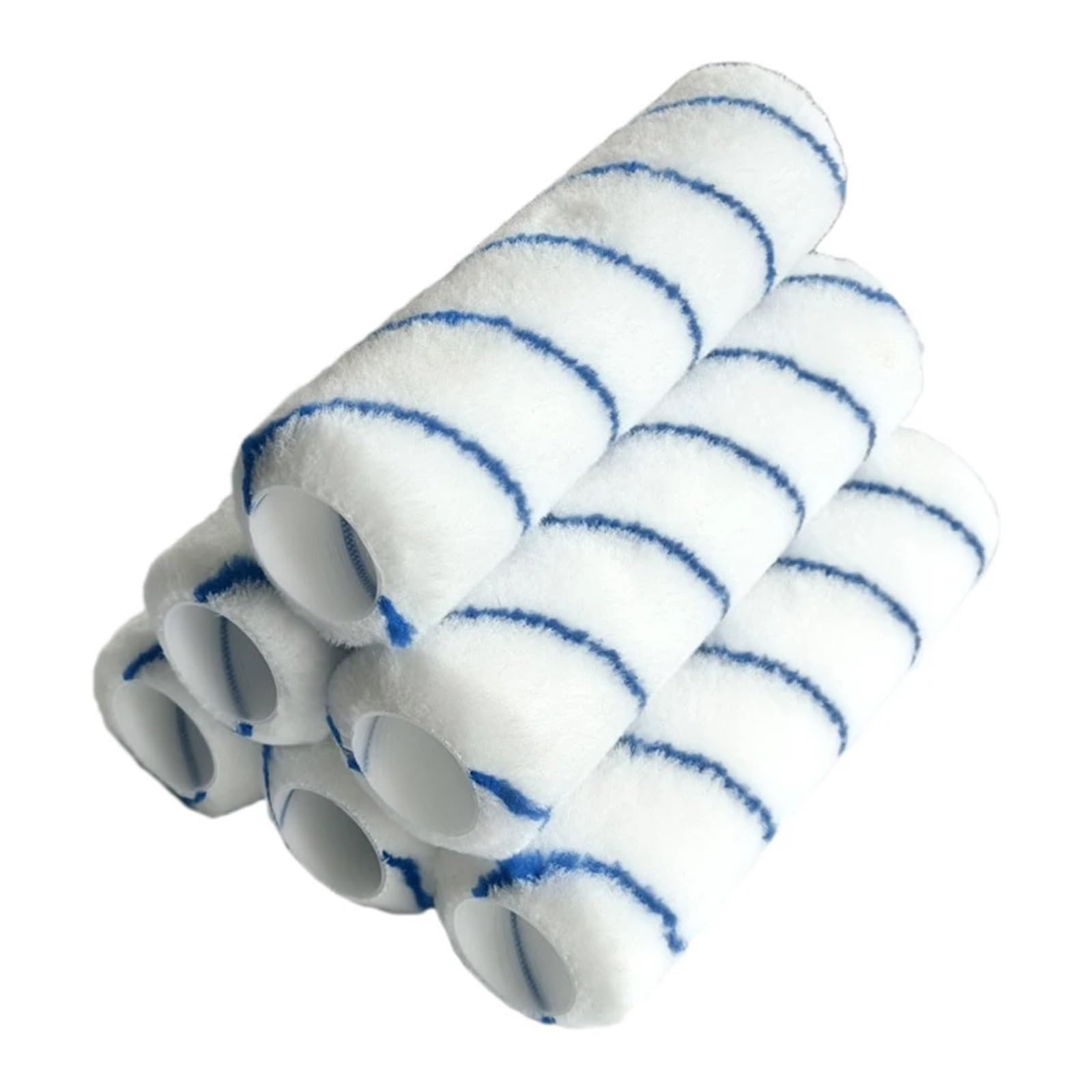 6/10 rodillos de pintura jaula tejida 9 pulgadas x 1,5, pelo medio(10Pcs)