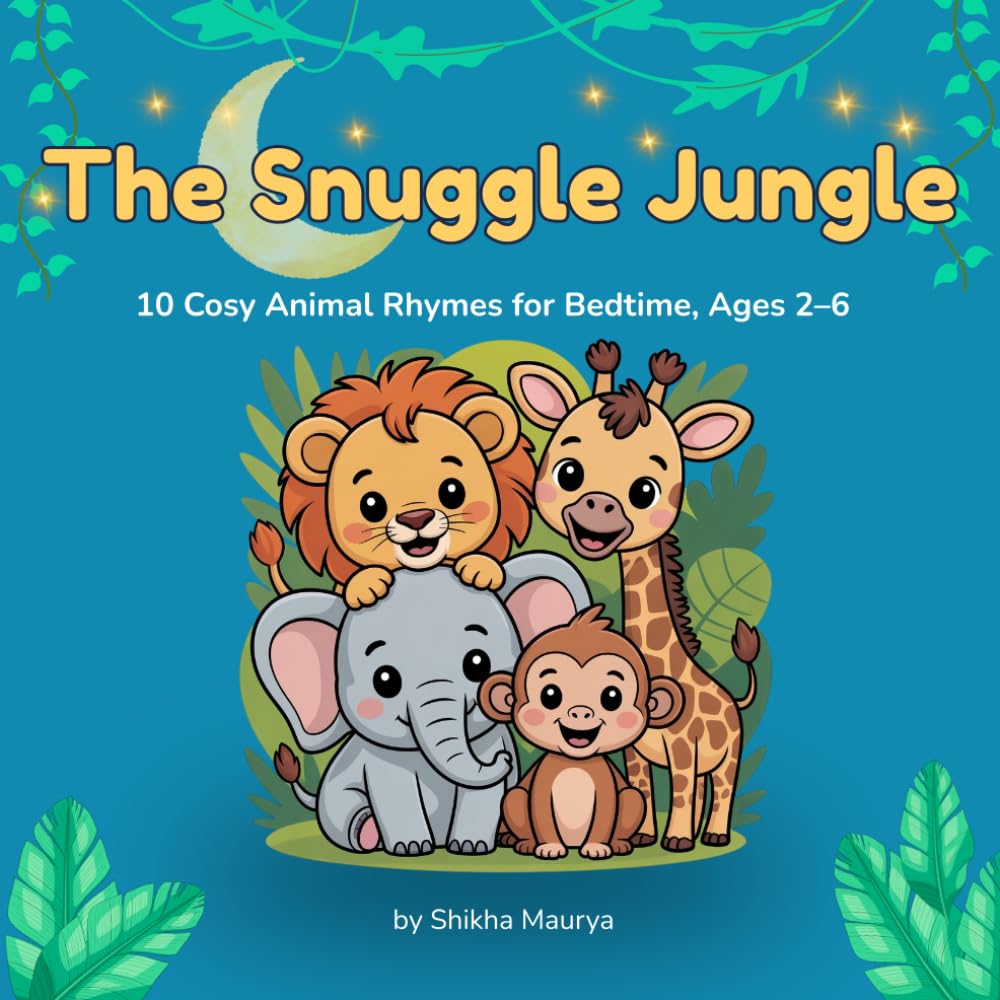 The Snuggle Jungle: 10 Cosy Animal Rhymes for Bedtime — A Beautifully Illustrated Rhyme Book for Children Ages 2-6 (The Snuggle Jungle : Bedtime Rhymes for Toddlers and Kids Ages 2-6)
