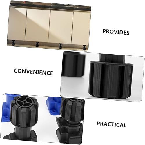 Miniatura 2 de Patas de sofá ajustables para gabinete, patas de sofá, patas de mesa de metal, patas de silla, patas ajustables para muebles, almohadillas de