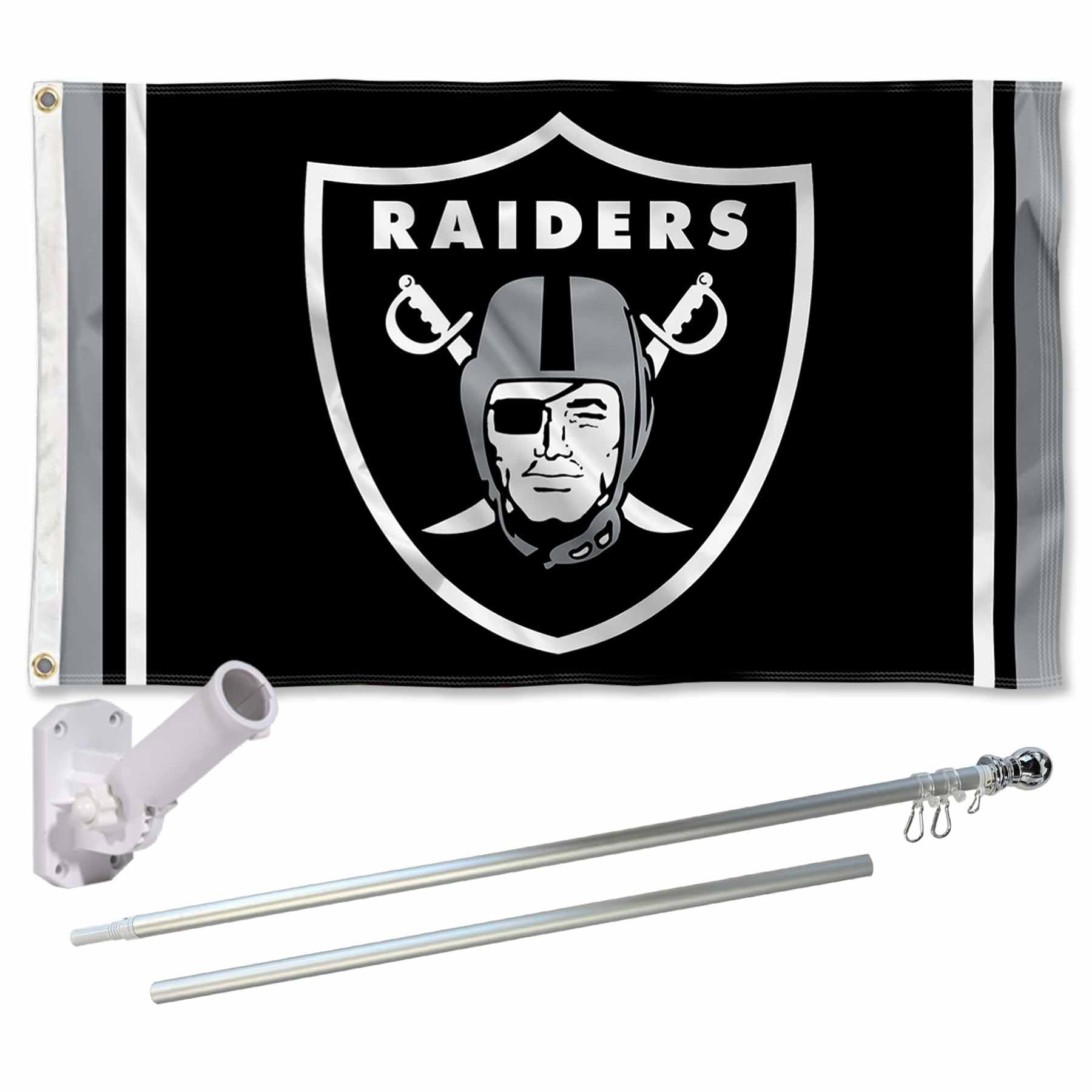 Las Vegas Raiders Flag Pole and Bracket Kit