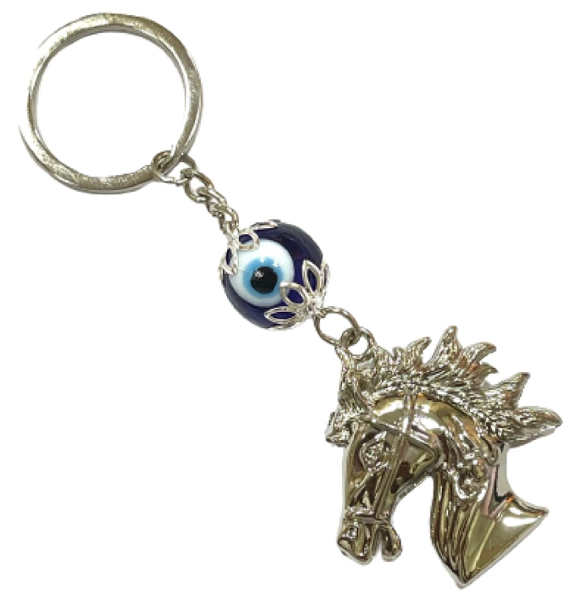 Evil Eye Keychain - Stainless Steel Gift -28