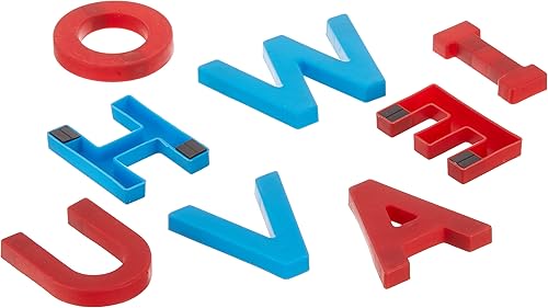 Miniatura 2 de Educational Insights imanes con la letras del alfabeto con códigos de colores AlphaMagnets Uppercase caja de 42
