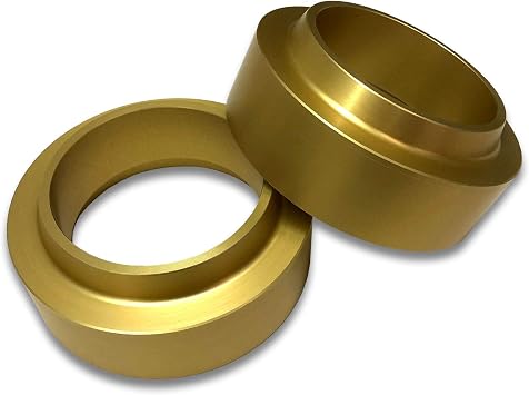 1-1/2" Lift Billet Aluminum Rear Coil Spring Spacer Set/Pair Compatible with Ford 1979-2004 Fox Body Mustang & Other Select GM Passenger Cars - MADE IN USA
