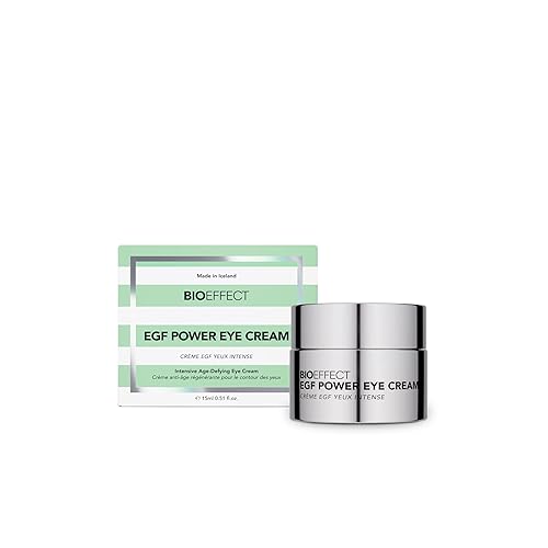 BIOEFFECT EGF Power Eye Cream  Tratamiento intensivo de ojos que desafía la edad con factor de crecimiento epidérmico + Bakuchiol + niacinamida para