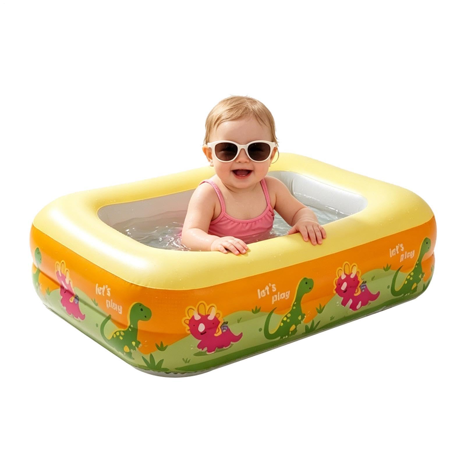 Inflatable Kids Pool PVC Portable Large Bathtub