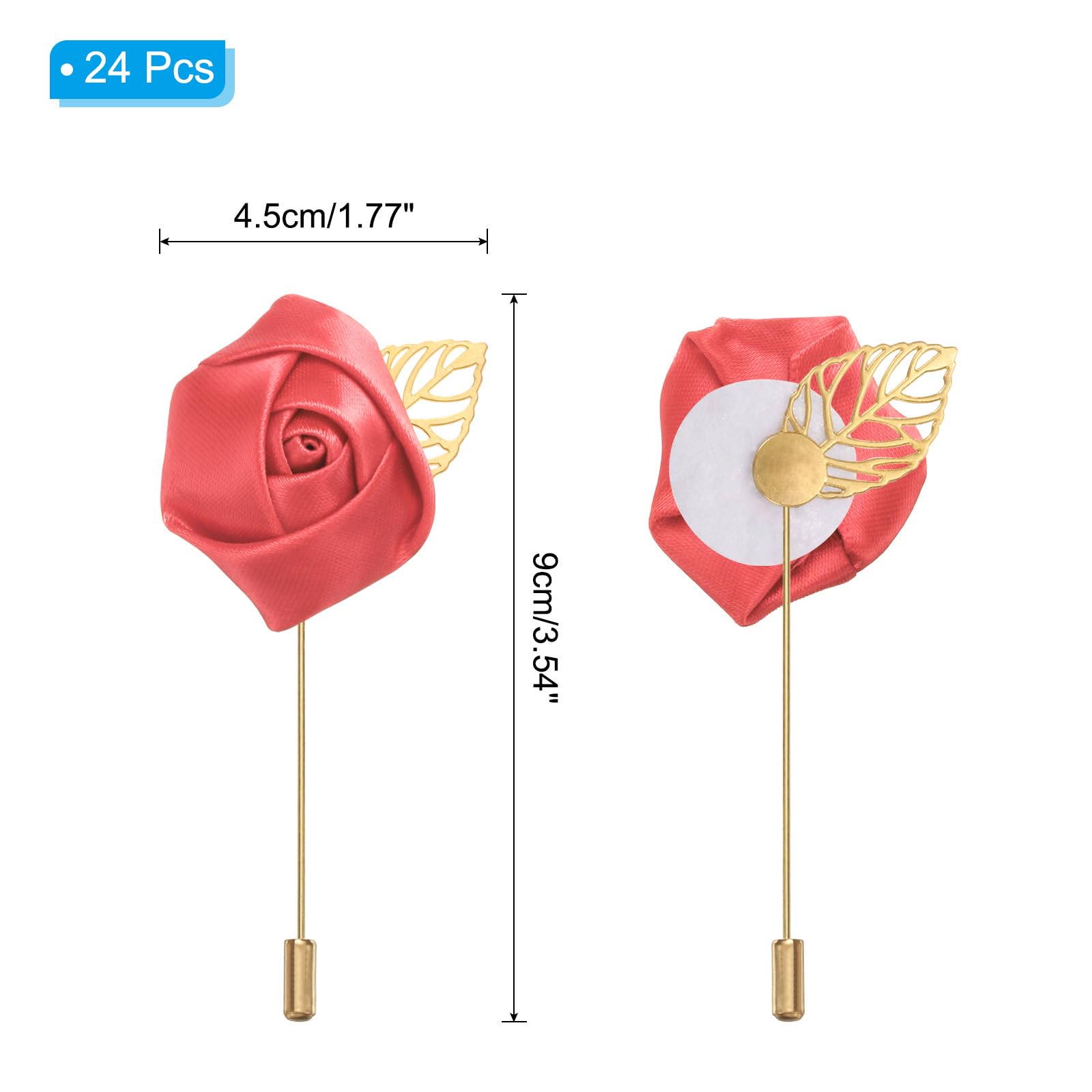 PATIKIL Rose Boutonnieres - Image 2