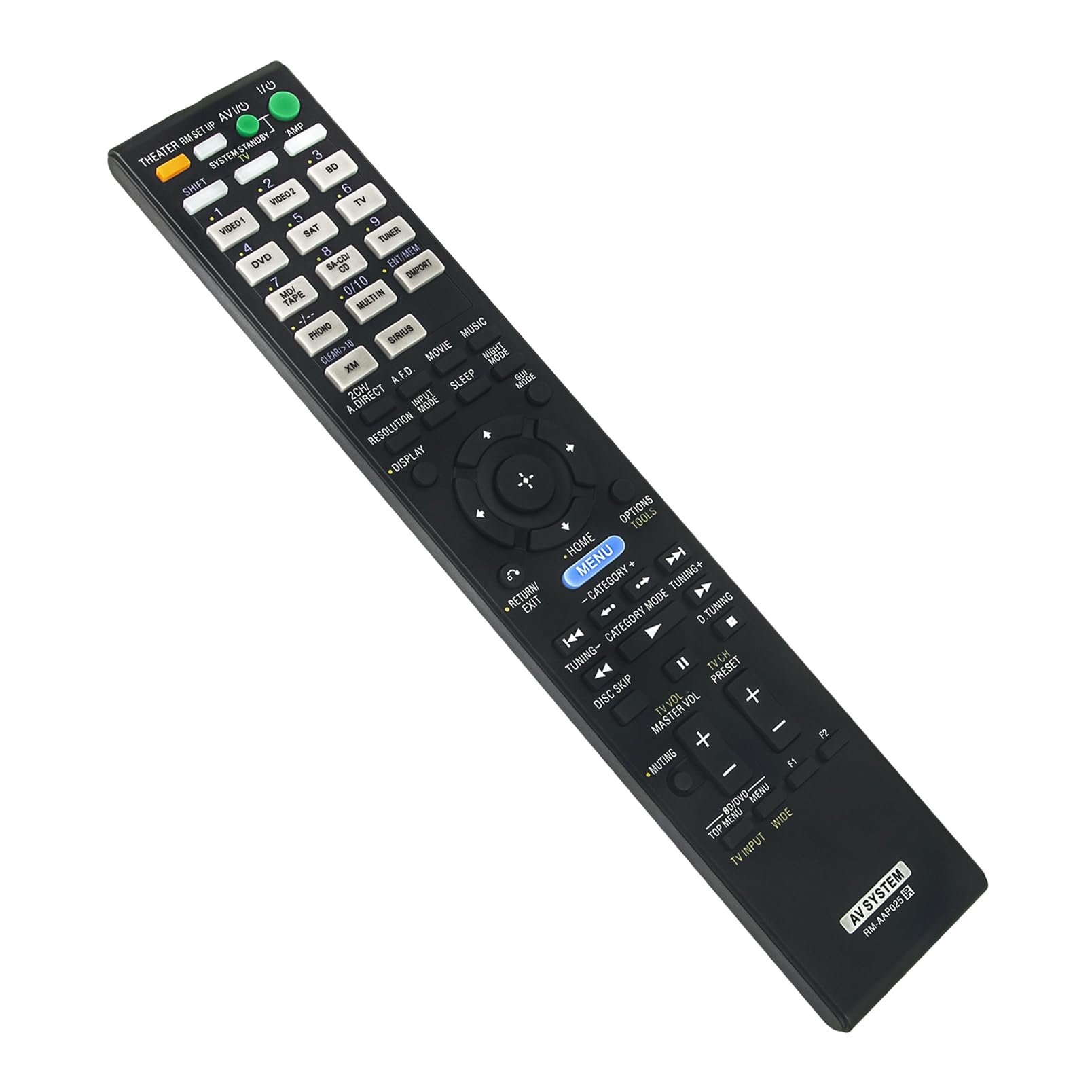 Télécommande RM-AAP025 pour récepteur AV Sony STR-DA2400ES