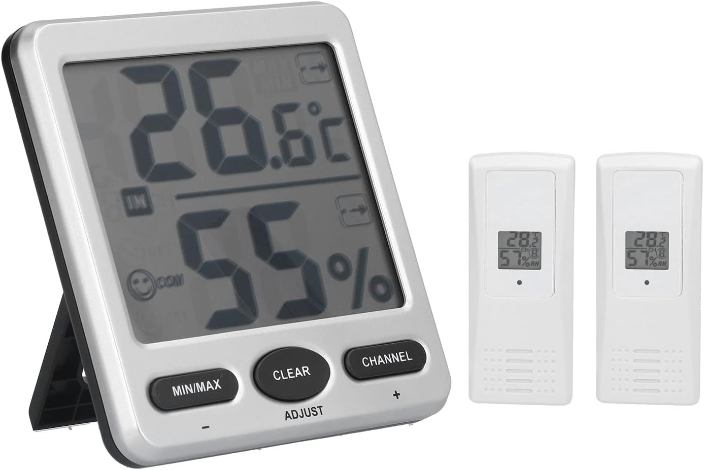 温度計湿度計 赤ちゃんの部屋のための屋内のための屋外の