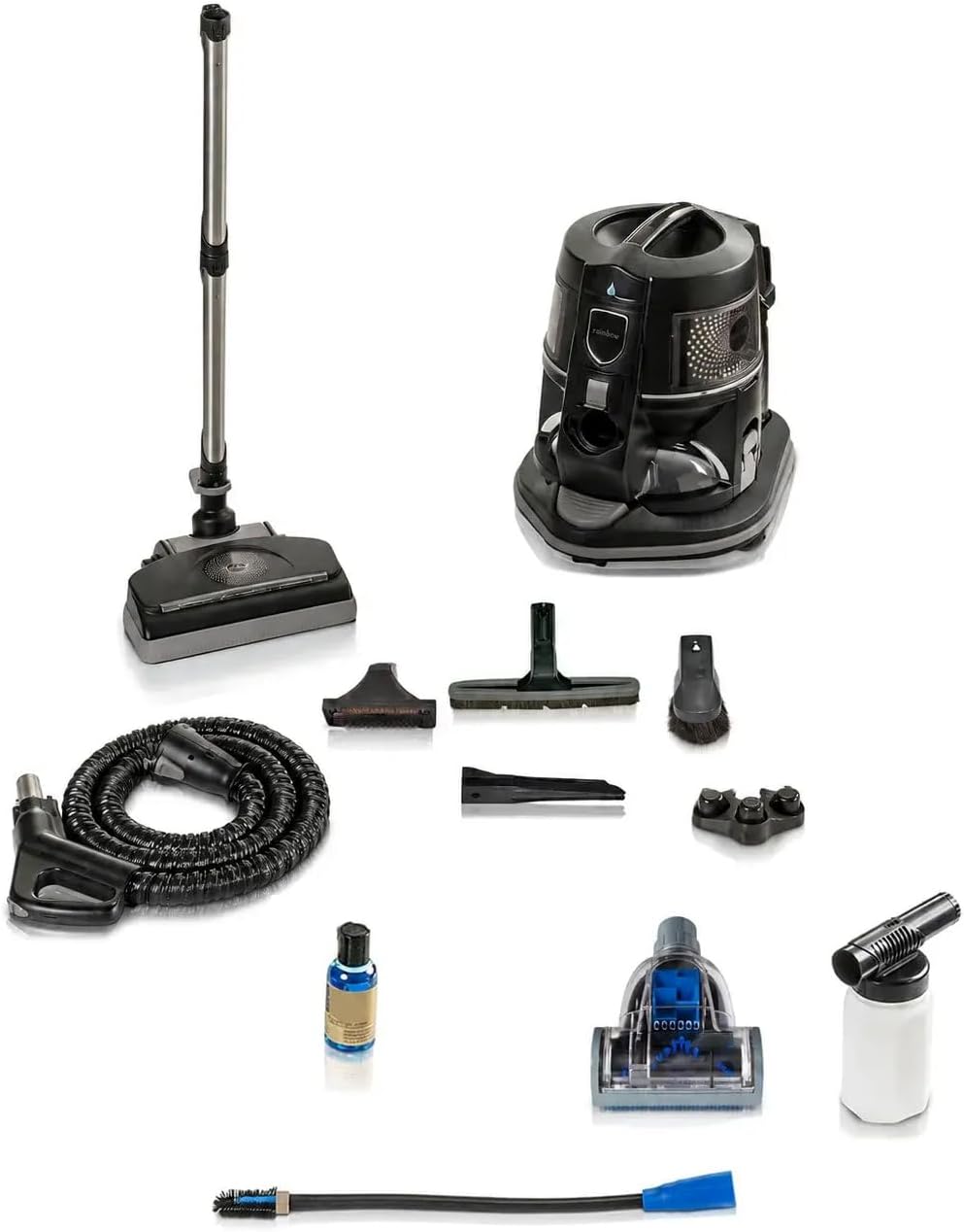 Genuine E2 Black E Series Rainbow Vacuum Cleaner (Renewed)