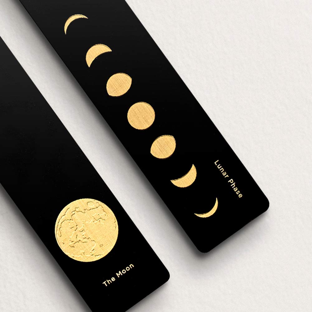 Segnalibri in Metallo Antichità Luna E Sole, Segnalibri Classici in Ottone Creativi, Segnalibri per Collezioni Artigianali.