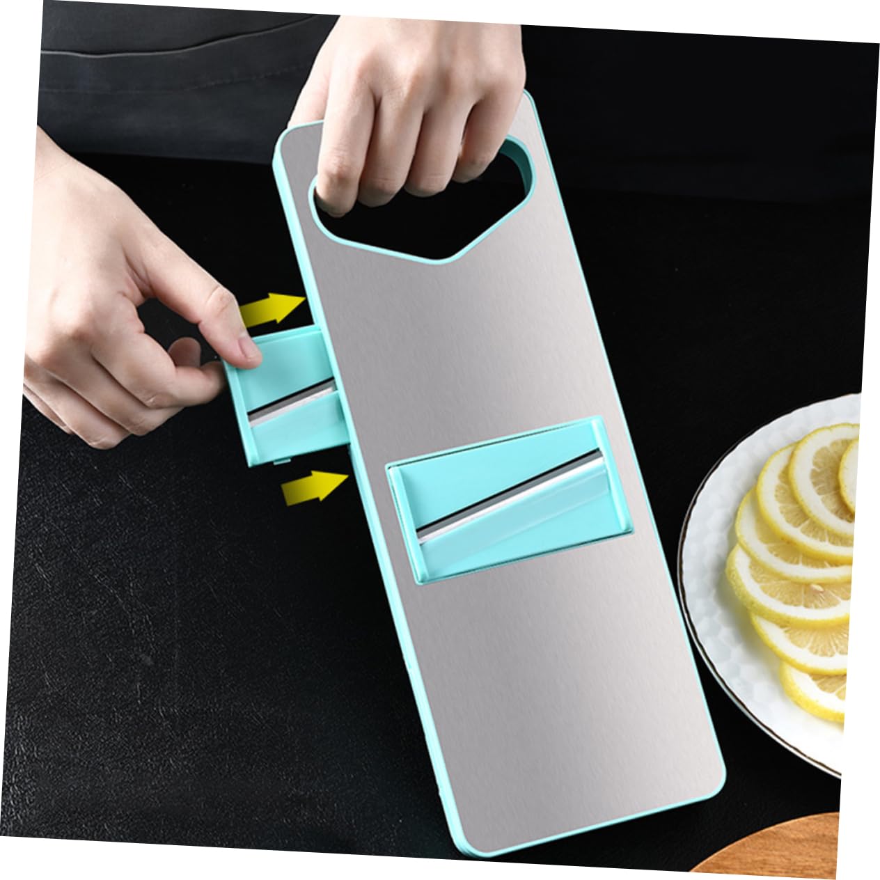 IMIKEYA 3 Juegos Desfibradora Rallador De Patatas Rallador De Verduras Conveniente Trituradora De Alimentos De Cocina Rallador De Queso Rallador De Zanahorias Multifunción Abs Sky-blue
