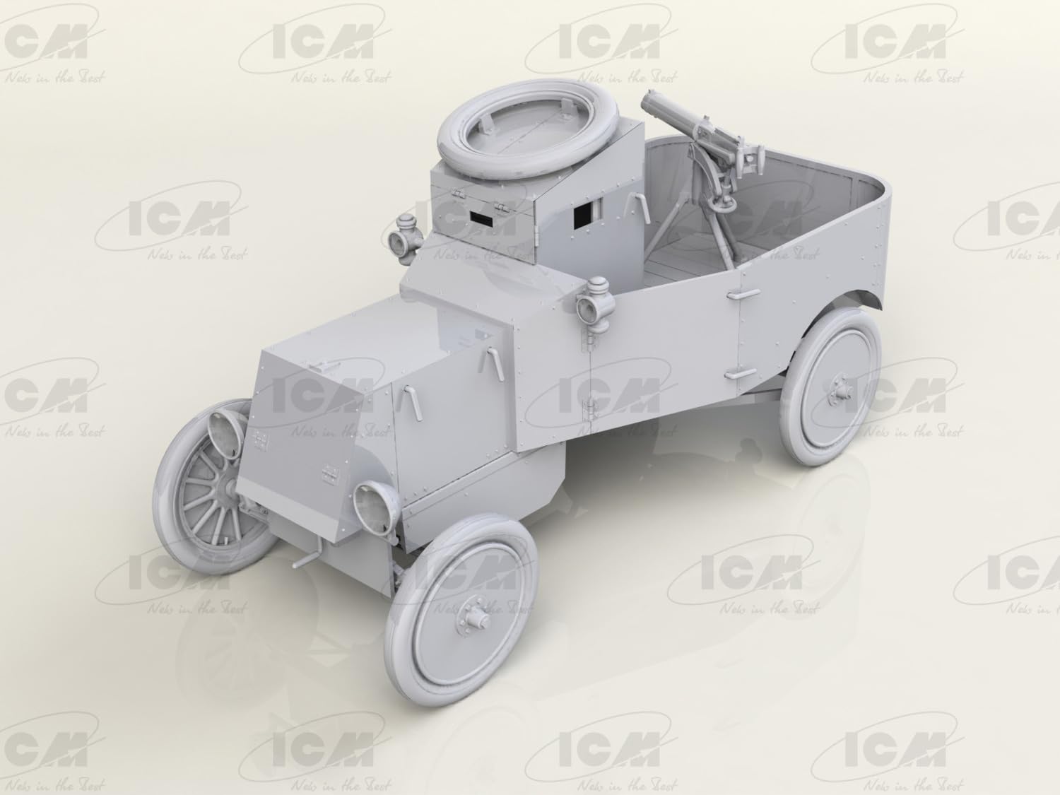 ICM ICM35669-1:35 Modell T RNAS Panzer Auto